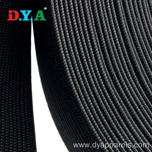 Black High Elasticity Knitted elastic band